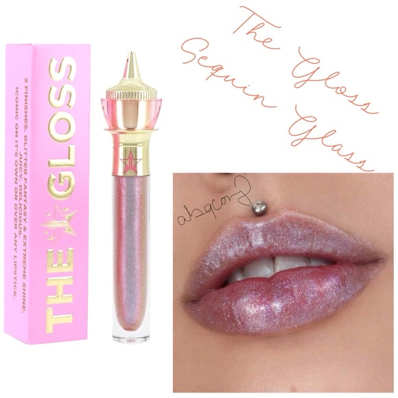 NEW! Jeffree Star Cosmetics THE GLOSS Sequin Glass Lipgloss - Picture 1 of 13